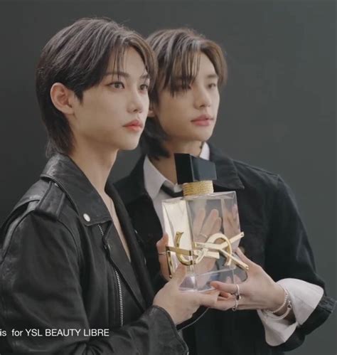 hyunjin and felix ysl|felix and hyunjin.